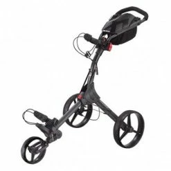 Fairway Golf UK Big Max IQ + 3 Wheel Golf Trolley- Black