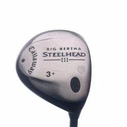 Used Callaway Big Bertha Steelhead III 3+ Fairway Wood / 13 Degrees / Stiff Flex