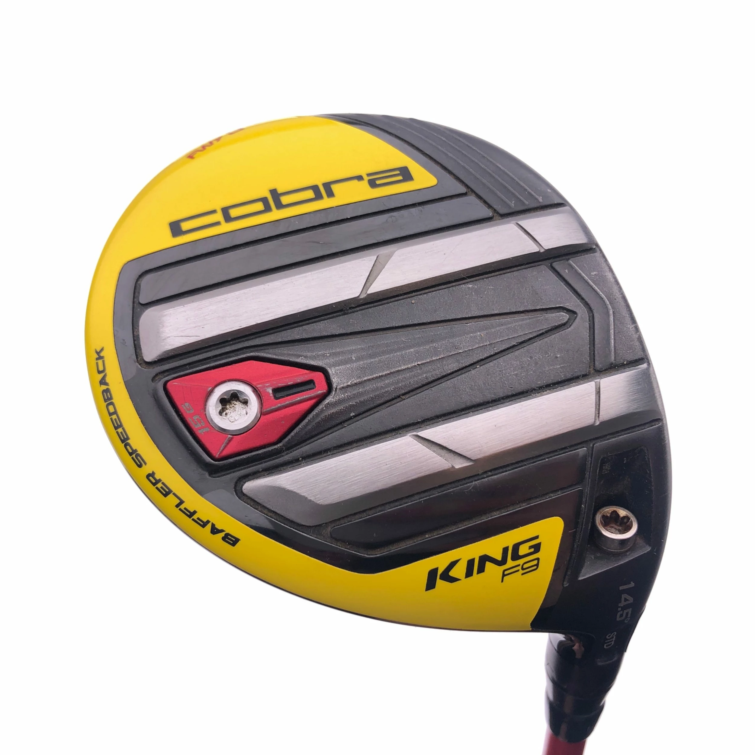 Used Cobra KING F9 Speedback 3 Fairway / 14.5 Degrees / Tour AD-DJ 7 Stiff Flex - Image 2