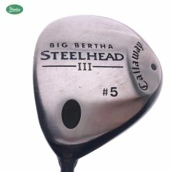 Used Callaway BB Steelhead III 5 Fairway Wood / 19 Degree / LEFT HANDED