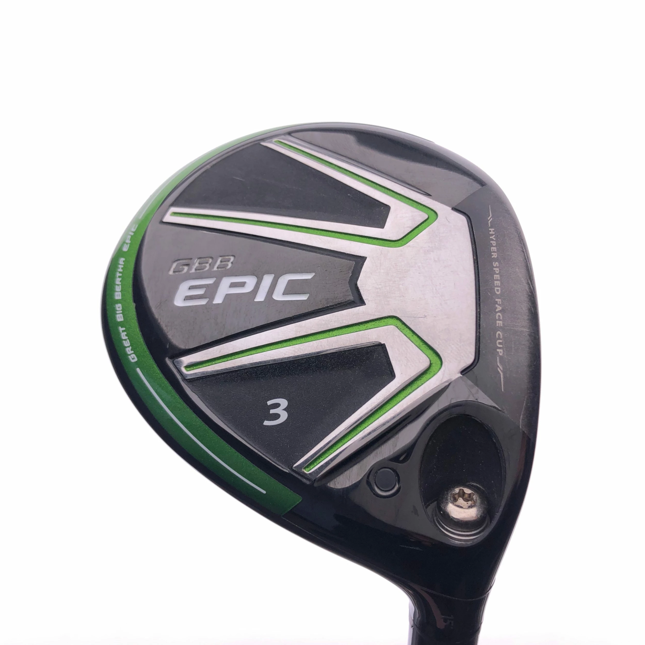 Used Callaway GBB Epic 3 Wood / 15 Degrees / HZRDUS Smoke 6.5 X-Stiff Flex
