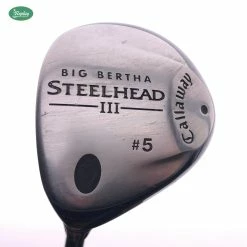Used Callaway Steelwood III 5 Wood / 18 Degrees / Callaway Ladies / Left-Handed