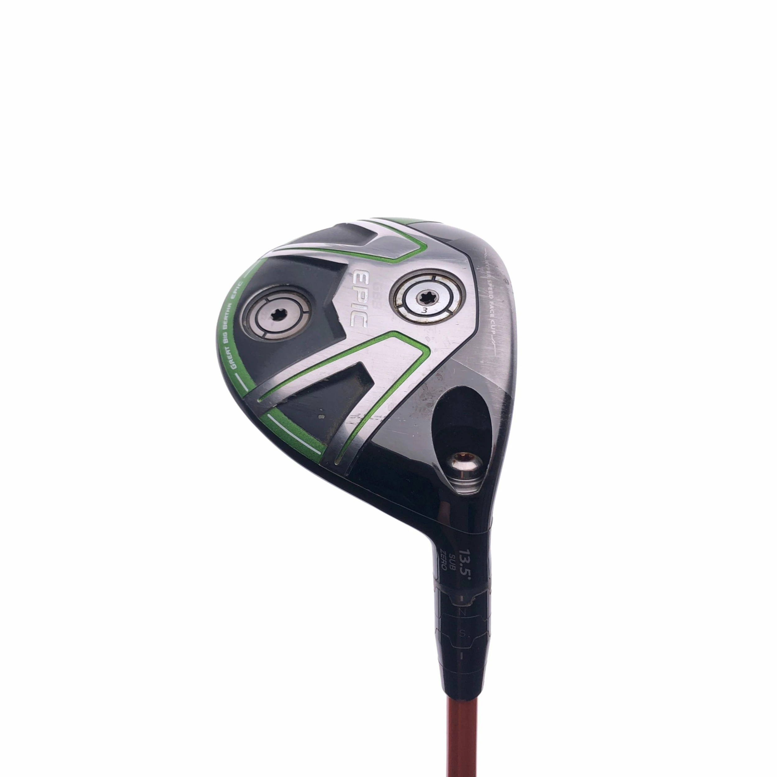Used Callaway GBB Epic Sub Zero 3 Fairway Wood / 13.5 Degree / X-Stiff Flex - Image 2