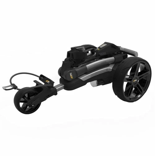 Fairway Golf UK Powakaddy FX5 Electric Trolley 2022 - Gun Metal - 18 Hole/Lithium Battery - Image 3