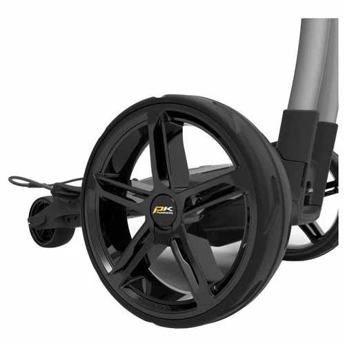 Fairway Golf UK Powakaddy FX5 Electric Trolley 2022 - Gun Metal - 18 Hole/Lithium Battery - Image 8