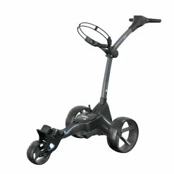 Fairway Golf UK Motocaddy 2021 M5 GPS Standard Lithium Golf Trolley - Black/Blue