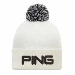 Fairway Golf UK Ping Golf Classic Knit Bobble Hat - White