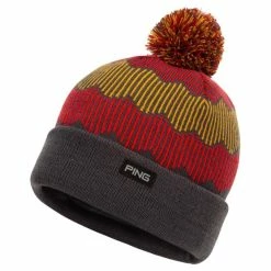 Fairway Golf UK Ping Golf Ziggy Bobble Hat - Grey Multi