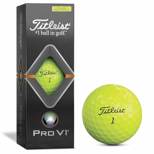 Fairway Golf UK Titleist Pro V1 2019 Golf Ball Yellow - Dozen - Image 2