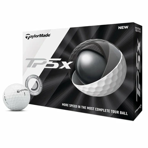 Fairway Golf UK TaylorMade TP5x Golf Balls - White/Dozen