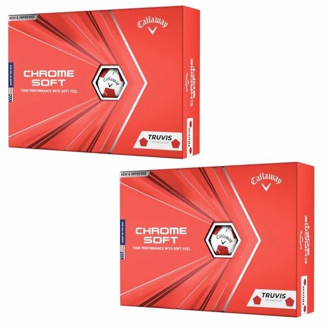 Fairway Golf UK Callaway Chrome White - 2 Dozen In Store Only