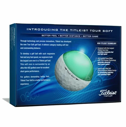 Fairway Golf UK Titleist Tour Soft 2019 Golf Ball White - Dozen - Image 3