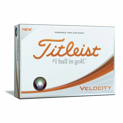 Fairway Golf UK Titleist Velocity 2019 Golf Ball White - Dozen